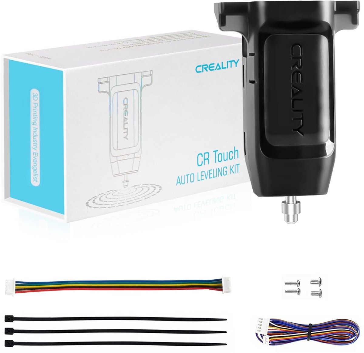 Automatische Sensor - Nivellering Upgrade - 3D Printen Verbeteren - Hoge Nauwkeurigheid - ≤ 0.04 mm - Zwart