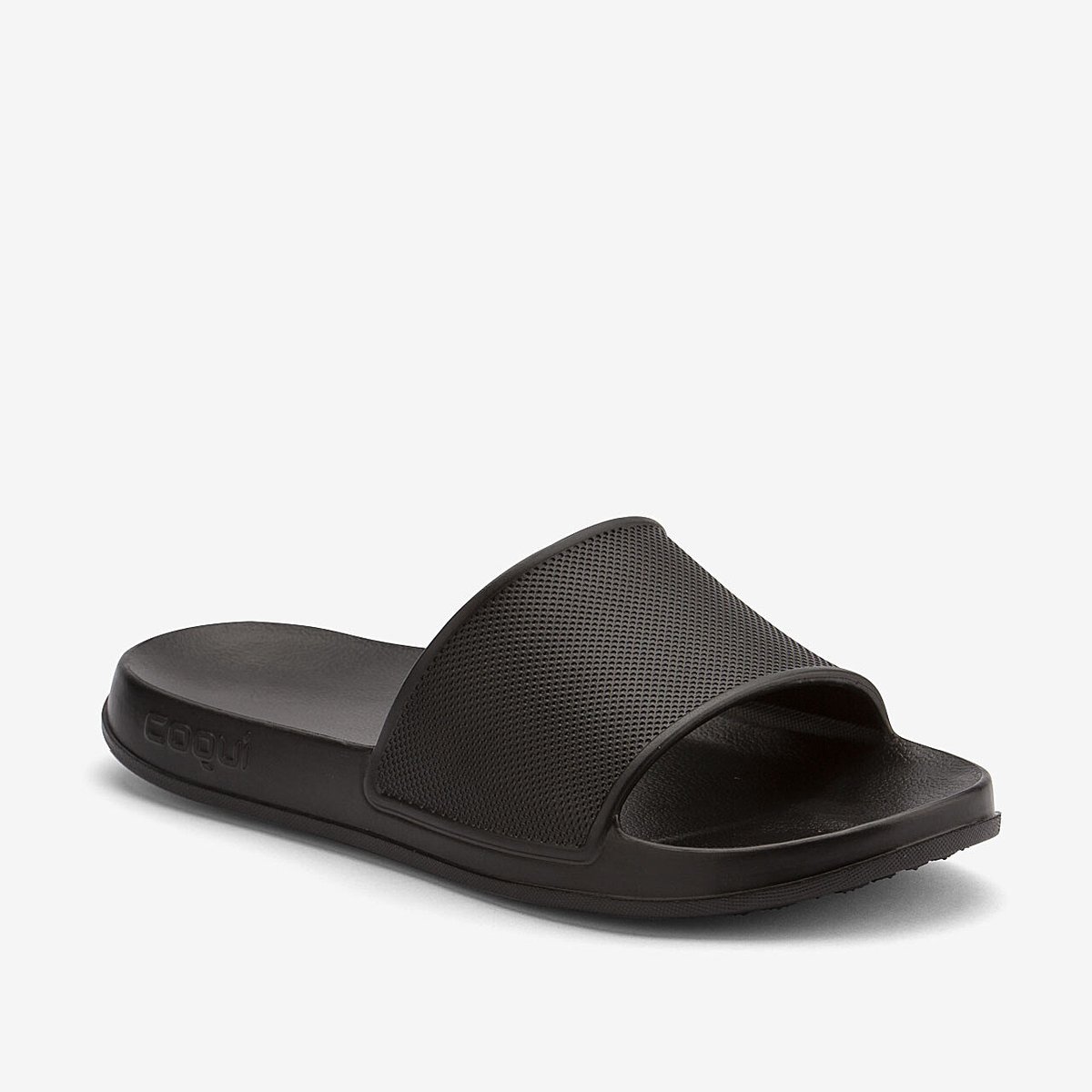 Herenslippers Coqui Zwart