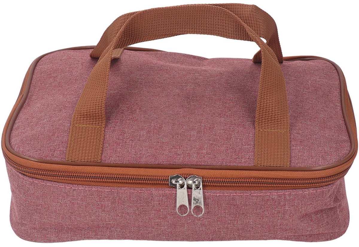 Dailygoods- Lunchbox Grote Capaciteit - Lekvrije Koeltas - Herbruikbare Isolatie - Draagbare Lunchtas - Waterdicht Oxford-Stof - Versterkte Ritsen