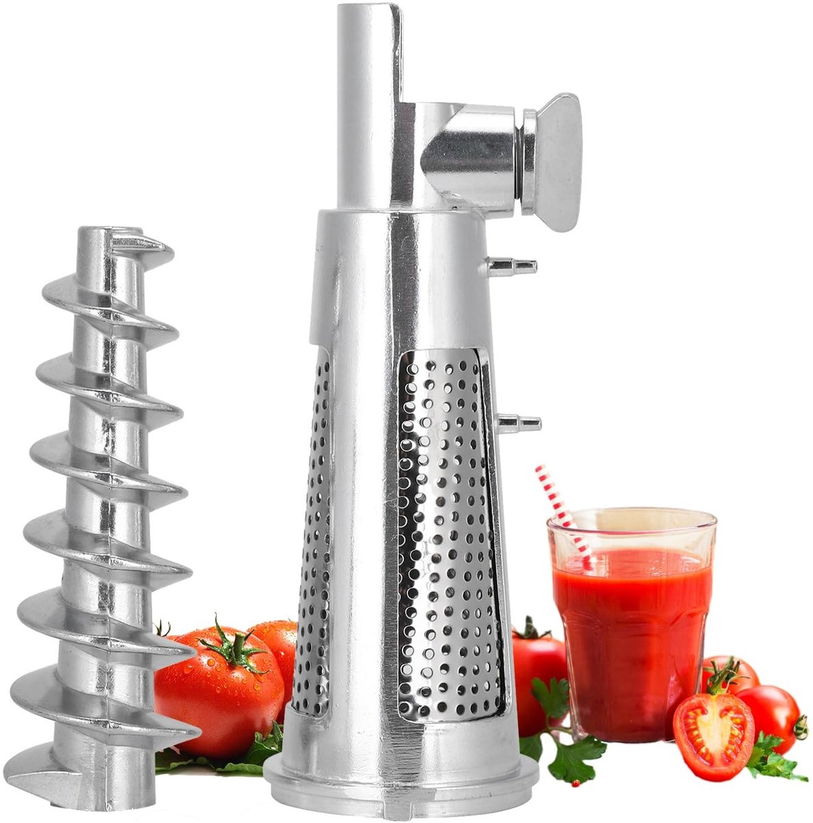 Dailygoods- Vleesmolen Accessoires Aluminium Zeefjes Onderdeel voor Thuis Keuken Tools Eetkamer Accessoires Professionele Kwaliteit Sapcentrifuge
