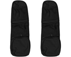 Dailygoods- Auto Organisatoren 2 Stuks - Opbergtas Voorstoel - 3 Zakken - 600D Oxford Doek - Waterdicht - Lichtgewicht en Duurzaam