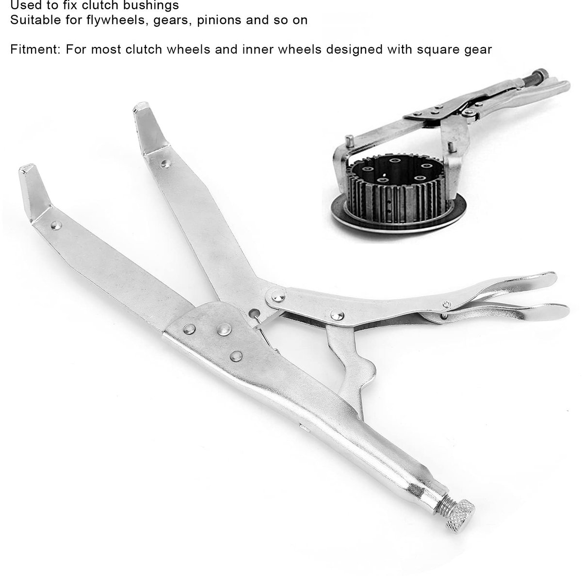 Dailygoods- Koppelingstool - Koppeling Pliers - Staallegering - Geschikt voor Clutchwielen - Verstelbare Bekopening - Hoogwaardige Duurzaamheid