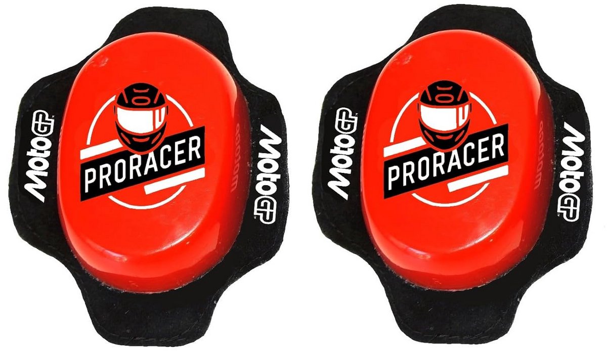 Motor Kniebeschermers - Valbescherming Motor - Veilig Rijden - Hoge Weerstand - 7x10x10 cm - Rood
