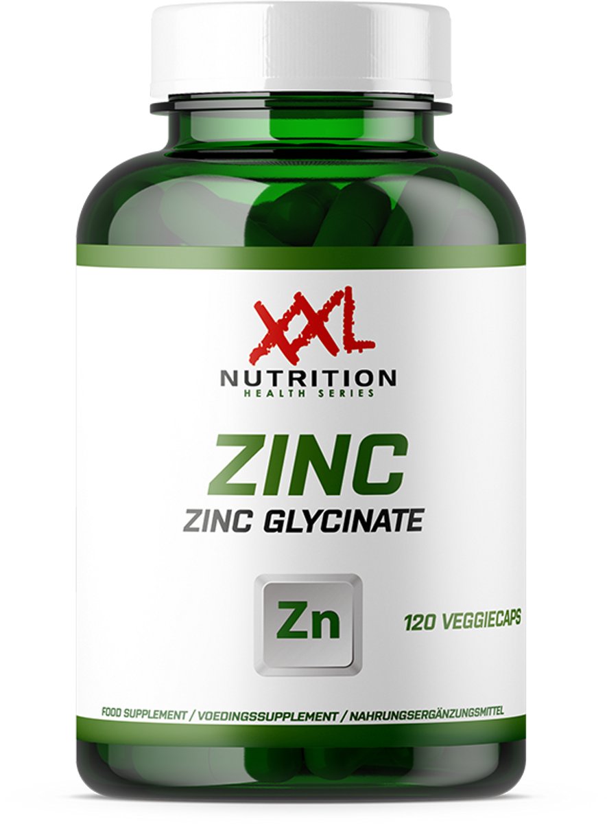 XXL Nutrition - Zink Glycinaat - 120 Capsules