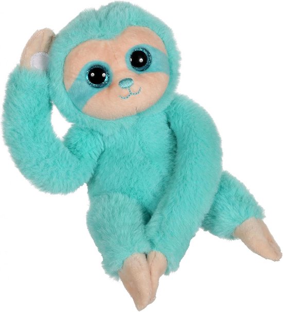 Zachte Roze Pluchen Luiaard Knuffel 16 cm — afbeelding 3
