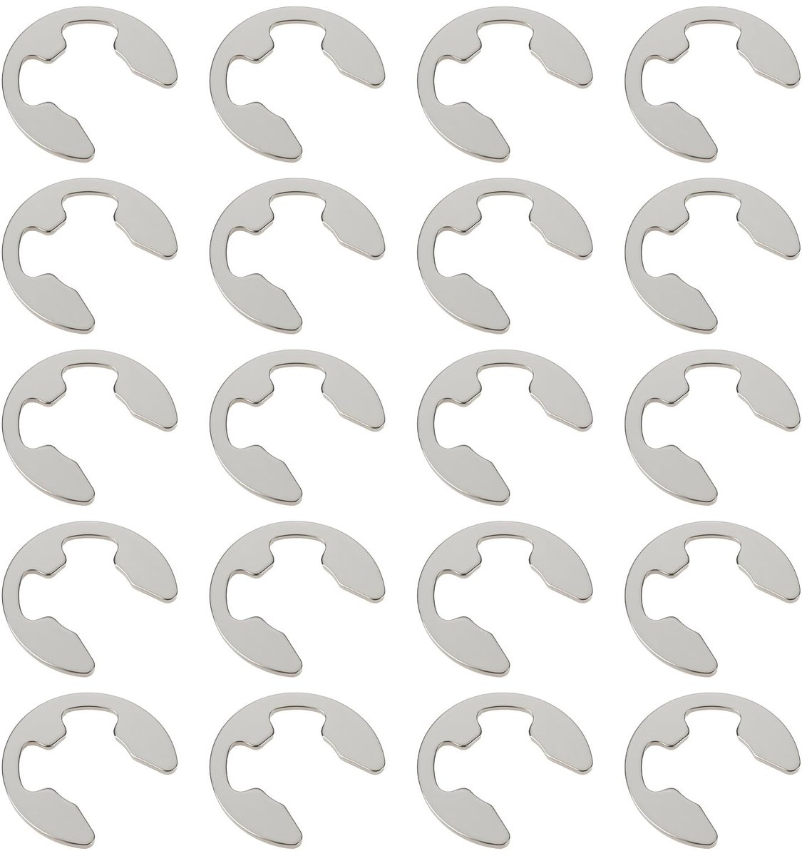 Dailygoods- Remkabel Clips 20 Stuks - Behoud Clips - Compatibel met Range Rover Sport/Discovery 3/4 - Roestvrij Staal - Eenvoudige Installatie - Onderdeelnummer SPV500030 - Remkabelbevestiging