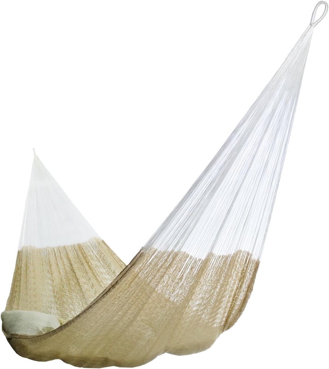 Handgemaakte Yucatan Hangmat - Tweepersoons - Natuurkleur - 4 meter - Robuust & Comfortabel