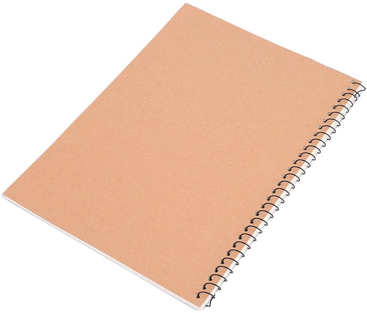 Dailygoods- Muzieknotitieboekje 50 Pagina's - Hoogwaardig Papier - Notatie/Bladmuziek - Schrijfpapier - Voor Muziekschrijvers - Comfortabele Schrijfervaring - Muziekboek