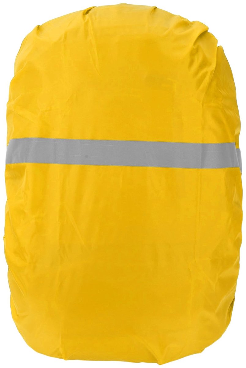 Dailygoods- Rugzakhoes Waterdicht - Verstelbaar Ontwerp - Reflecterende Strepen - Bescherming Tegen Regen/Sneeuw - Elastische Rand - Klein - Regenhoes