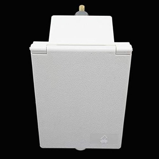 Gasstopcontact Buiten - Verzorgingsklep Gas - Gasapparaten Aansluiten - Snelsluitventiel - 30/50 mbar - Wit — afbeelding 4