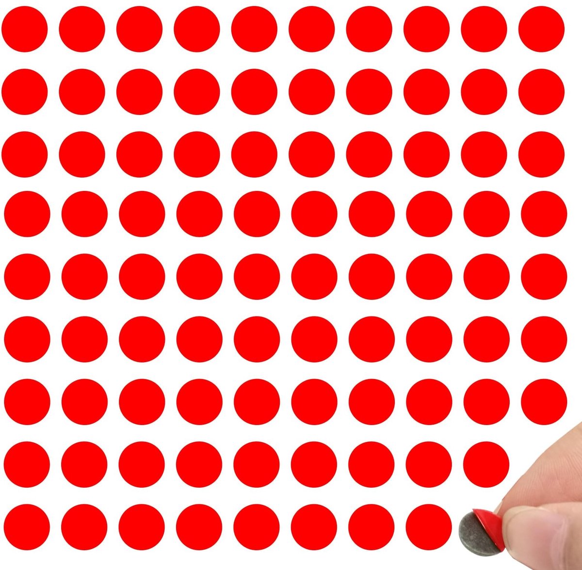 Dailygoods - 100 Stuks Dubbelzijdige Kleefpads voor Elektronische Parkeerschijven