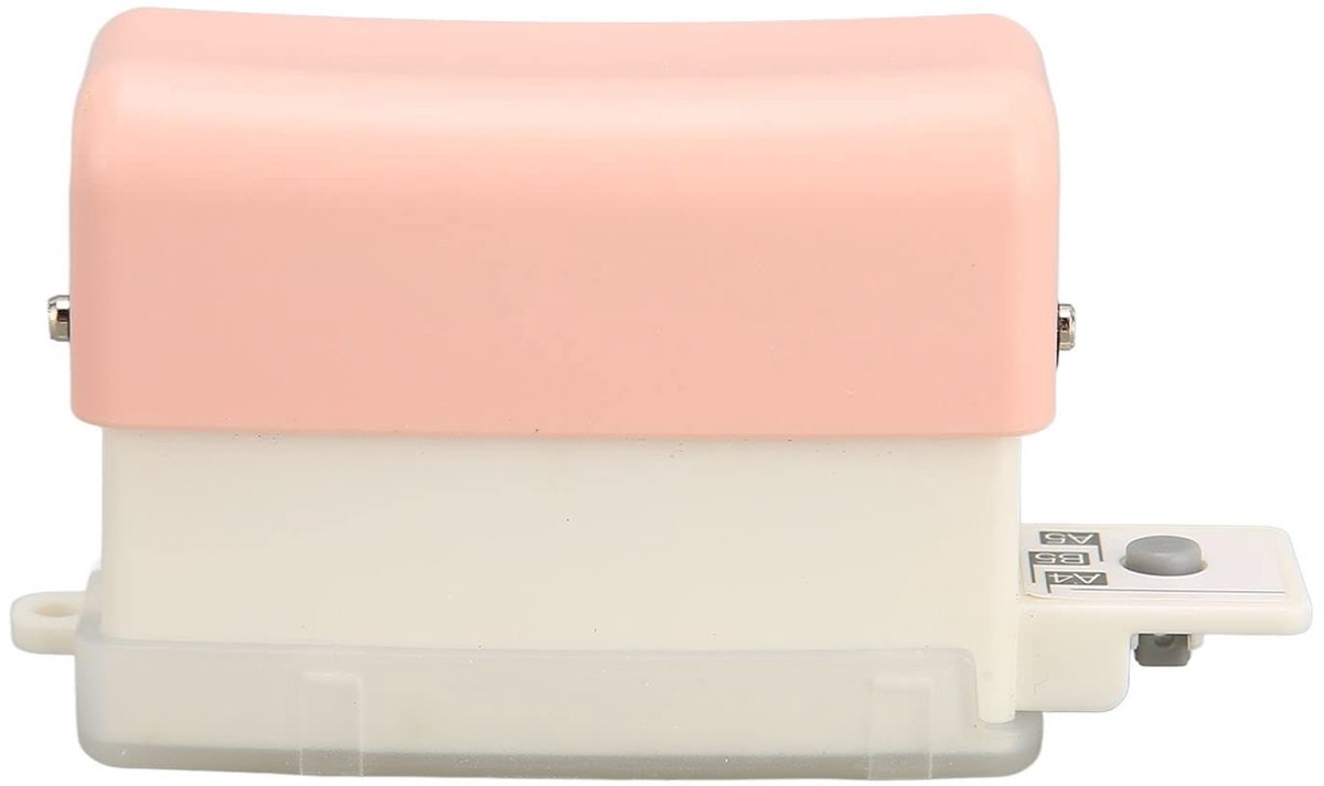 Dailygoods - Elektrische Papierpons - Hoge Capaciteit - Zware Commerciële Perforator - Grijs - Voor Kantoor en School - Inclusief Adapter