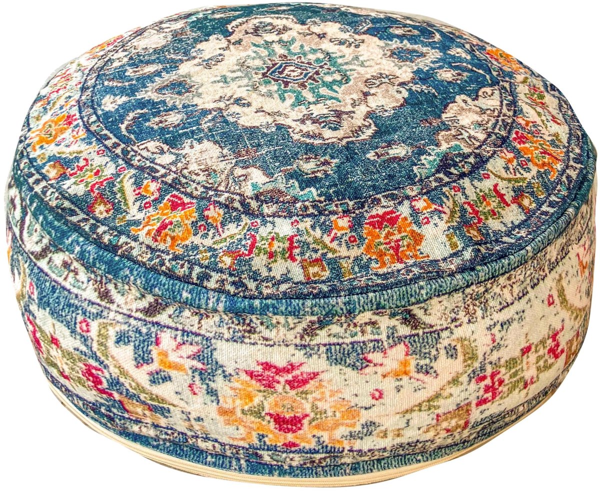 Dailygoods- Kussenhoes Boheemse Stijl - 60x20 cm - Katoenen Kussensloop - Handgenaaid - Meditatiekussen - Decoratief Kussen - Vloerkussen