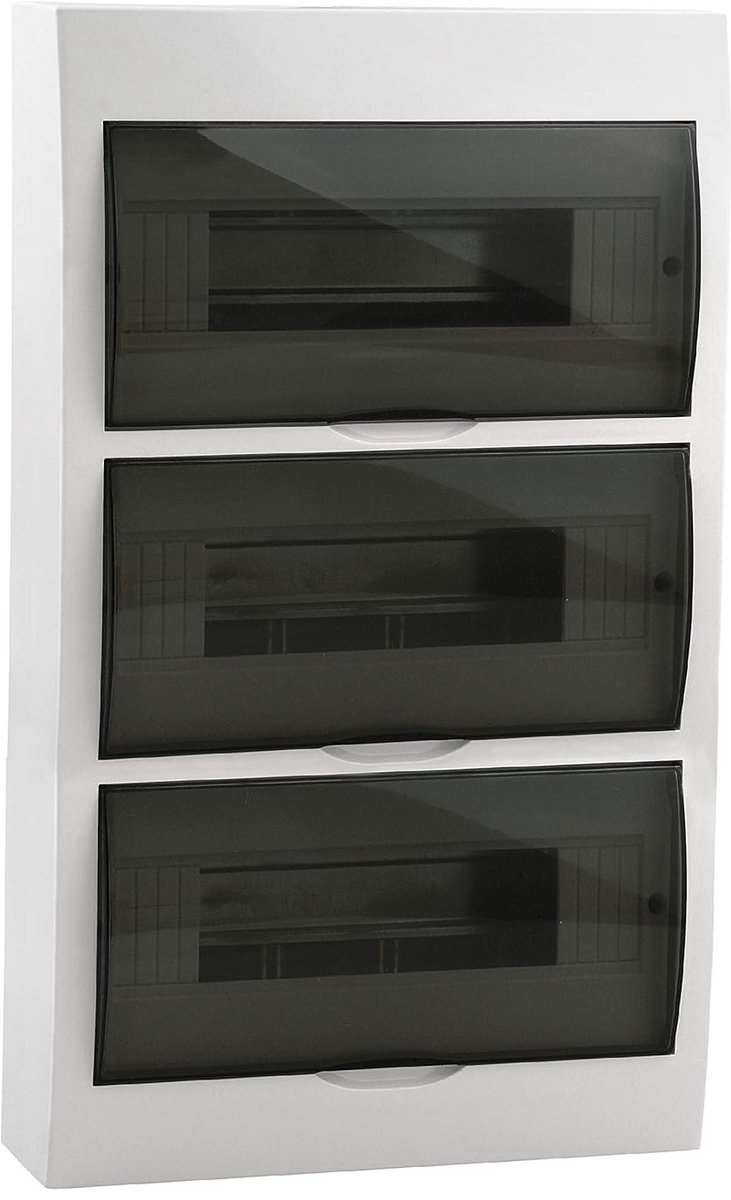Verdeelblok Elektrisch - Groepenkast - Veilige Stroomverdeling - IP40 Bescherming - 36 Modules - Wit