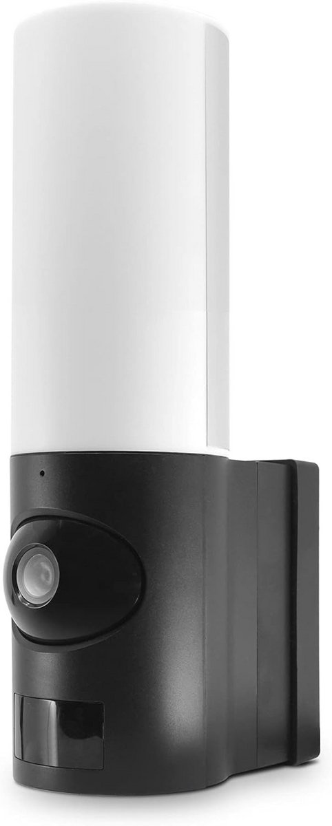 Slimme Bewakingscamera - Buiten Camera - Huis Beveiligen - Geïntegreerde Ledlamp - IP66 Weerbestendig - Zwart