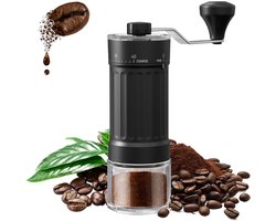 Dailygoods- Koffiemolen Handmatig - Verstelbare Maalgraad - Duurzame Keramische Kern - Voor French Press - Lichtgewicht - Ideaal voor Reizen - Handmolen