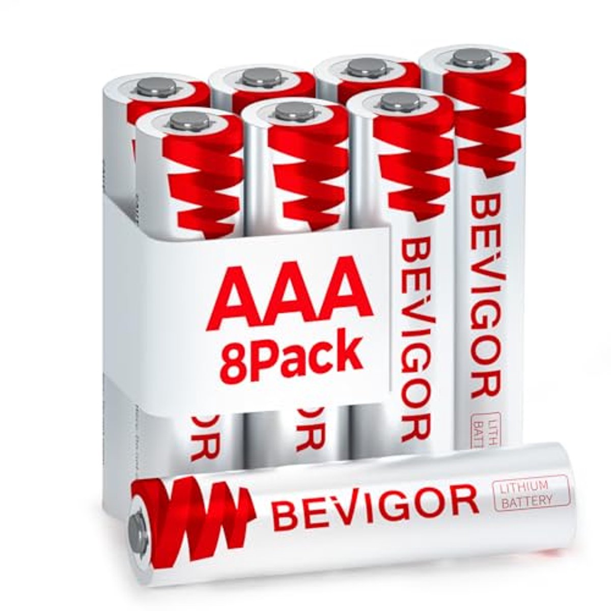 AAA Batterijen - Kleine Batterijen - Apparaten Voeden - Hoge Capaciteit - 8 Stuks - Niet Van Toepassing