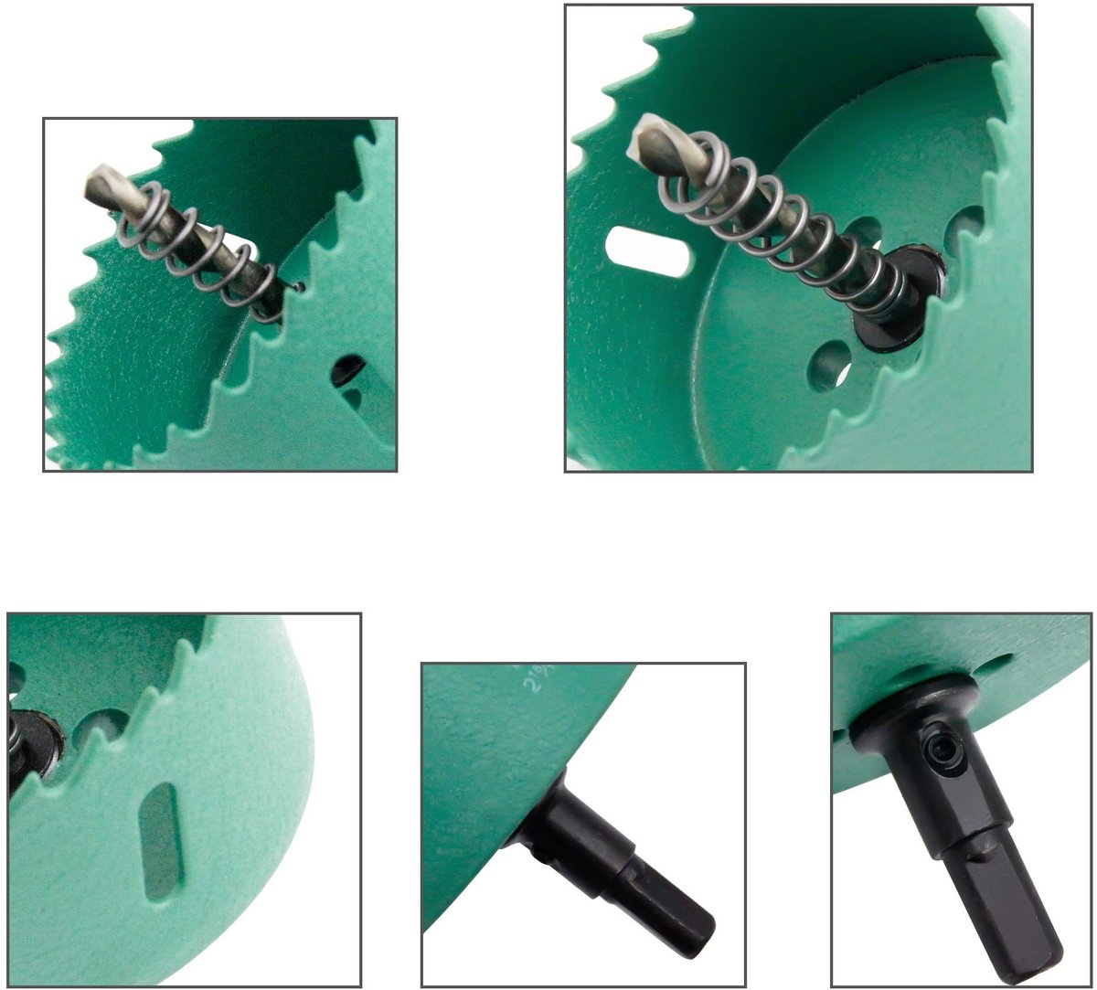 Dailygoods- Holesaw 180 mm - Boormachine - Bi-metaal - Snijgereedschap - Veiligheidsvergrendeling - Hoogwaardige HSS staal - Boor
