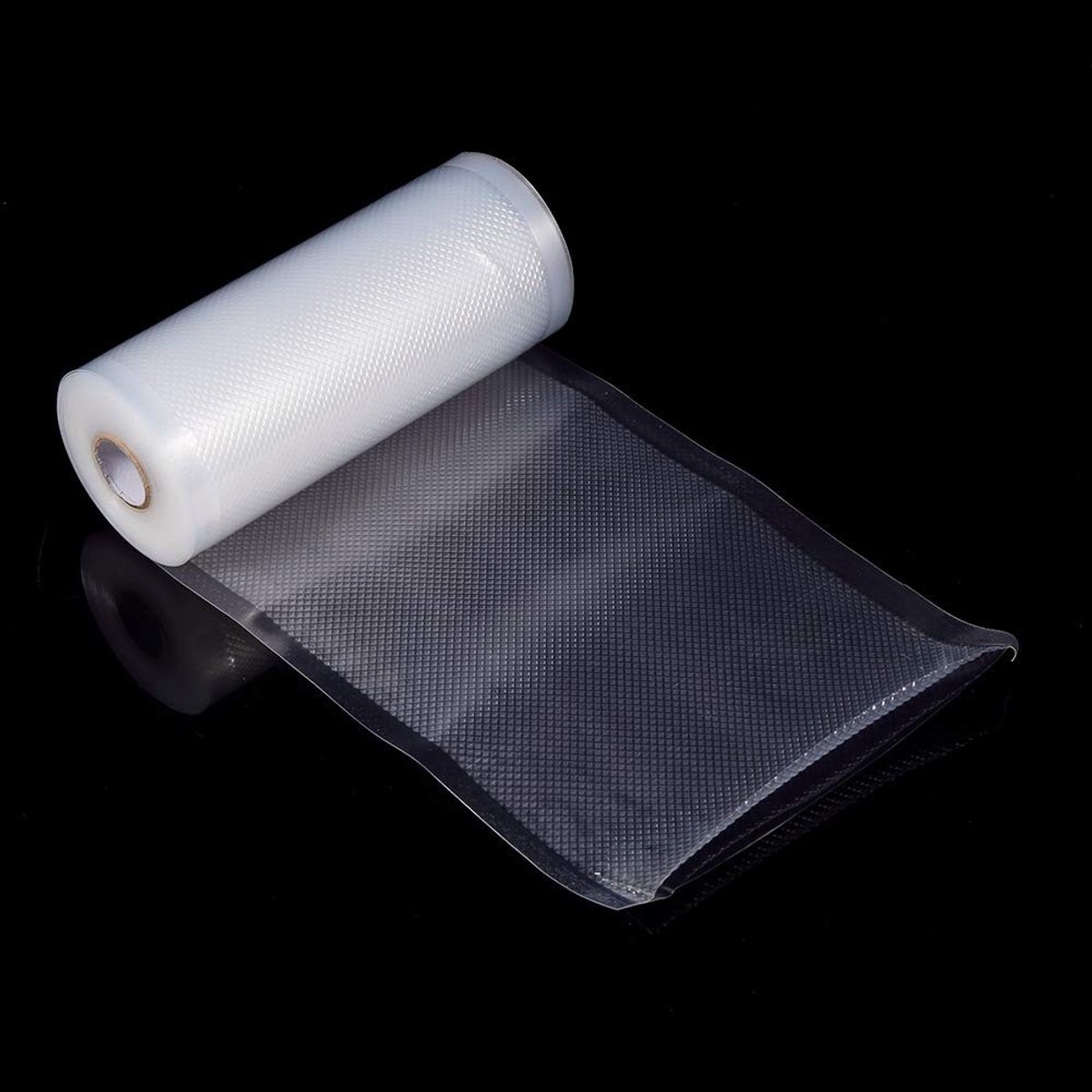 Dailygoods- Vacuümzak 12x500cm - Vacuümzakken Voedsel - Meerlaagse Constructie - Herbruikbaar - Weerstand tegen Bevriezing - Veilig Bewaren - Voedselverpakking