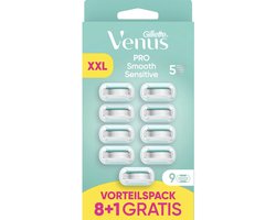 Gillette Venus - Pro Smooth Sensitive - 9 stuks