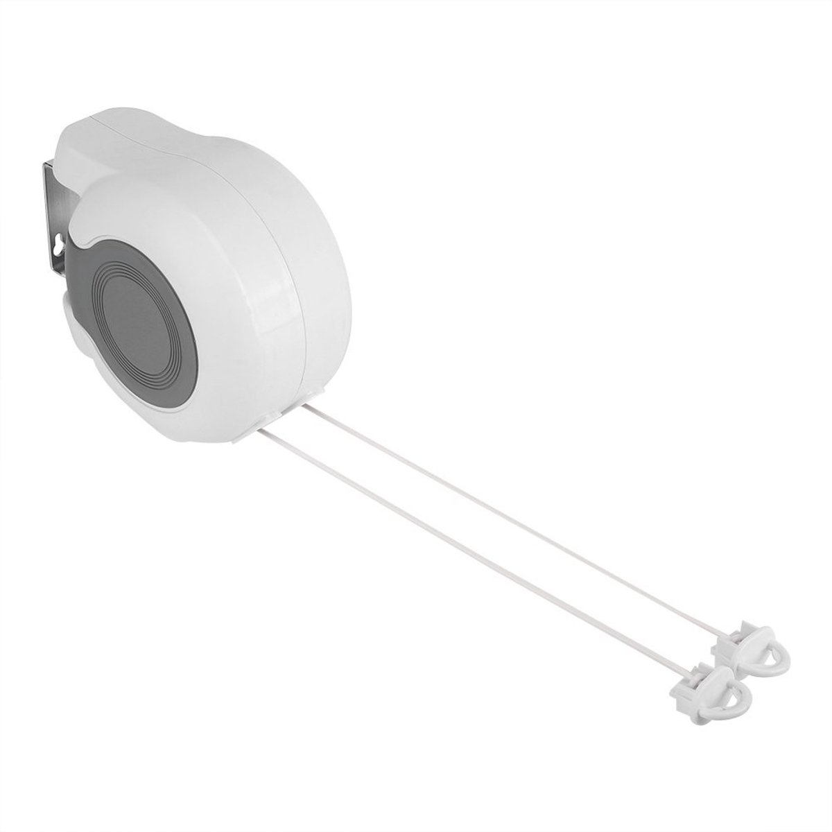 Dailygoods- Waslijn Intrekbaar - Wandmontage - Waslijn voor Binnen/Buiten - Ruimtebesparend - Eenvoudige Installatie - Ideaal voor Tuin/Terras - Drooglijn