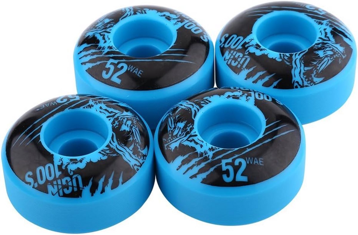 Skateboard Wielen Set Cruiser Longboard Outdoor Rijden Hoge Terugvering 52 mm x 30 mm