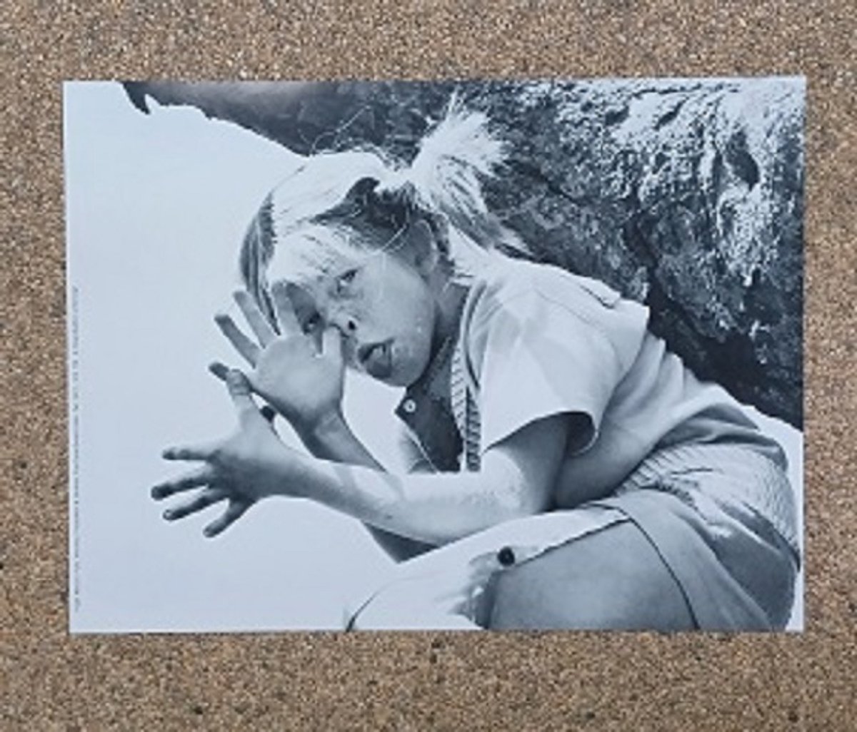 poster UP Langstrumpf - Pippi met een lange neus 40 x 30 cm