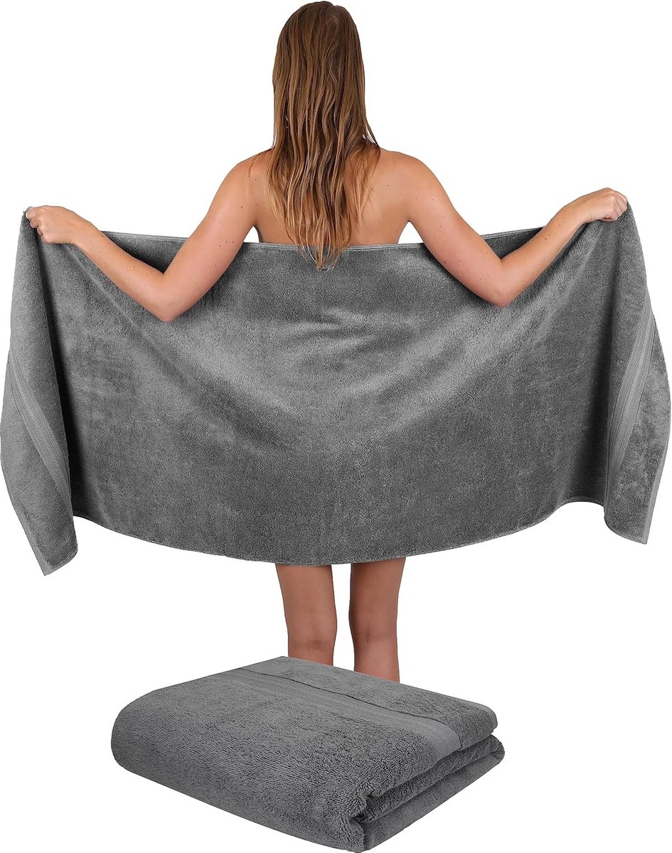 Sauna Handdoeken - Grote Badlakens - Wellness Moment - Extra Zware Kwaliteit - 70x200cm - 
