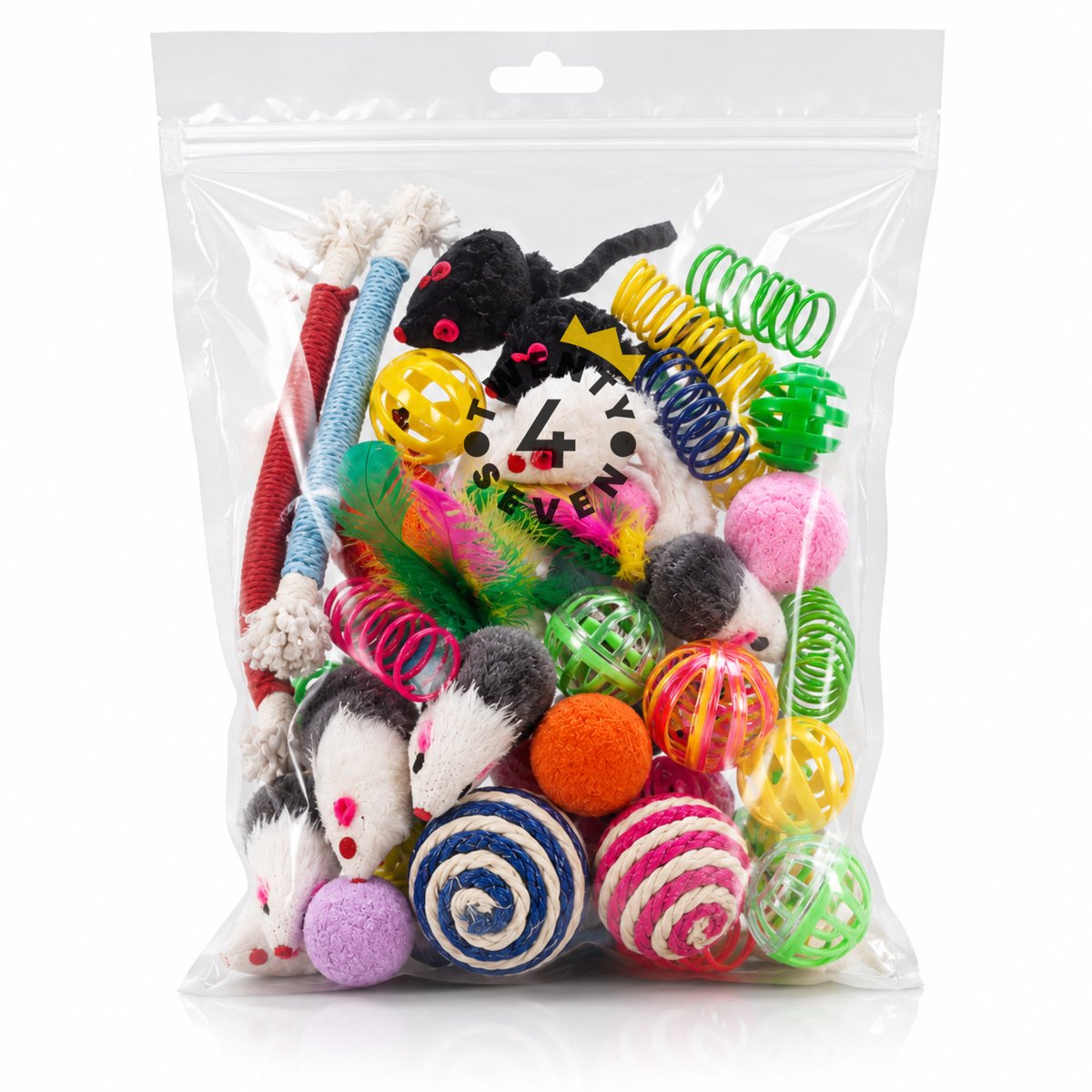 BronStore Twenty4seven Kattenspeelgoed Set 34 Stuks thumbnail 4