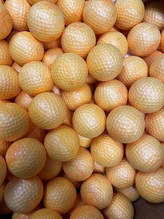 Oefen Golfballen - Trainingsballen - Golf Oefenen - Glas Breukbestendig - 50 Stuks - Wit — afbeelding 2