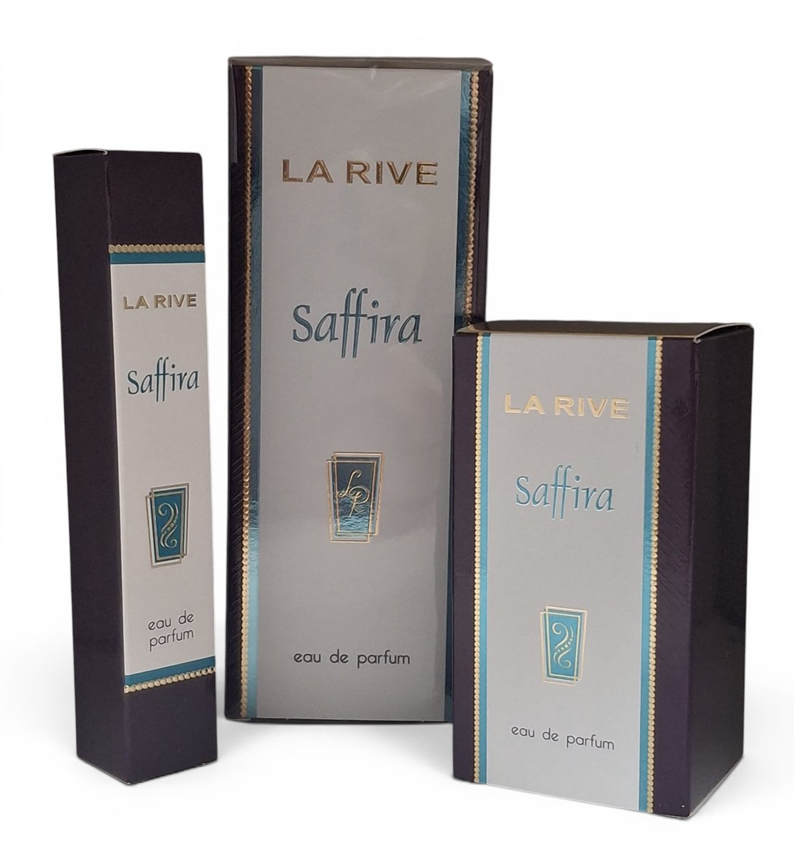 La Rive Saffira Dames Parfum Set 90 ml 30 ml 15 ml Broekzak Formaat
