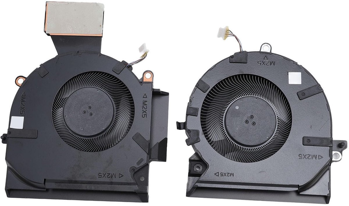 Dailygoods - Vervangende CPU GPU-koelventilator - Koeling voor gaming laptops - Geschikt voor Omen 16-B/C - RTX3060 RTX3070 - Hoogwaardige vervangings...