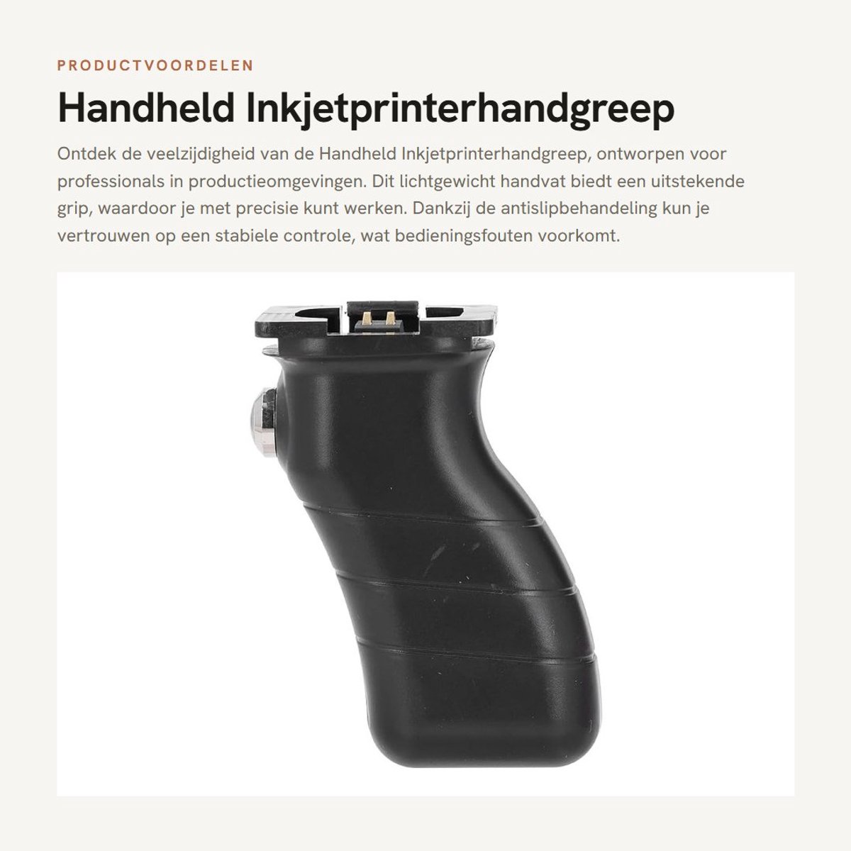 Dailygoods- Inkjetprinterhandgreep Lichtgewicht - Antislip - Handvat - Multifunctionele Knop - Compatibel met Verschillende Modellen - Stabiele Grip