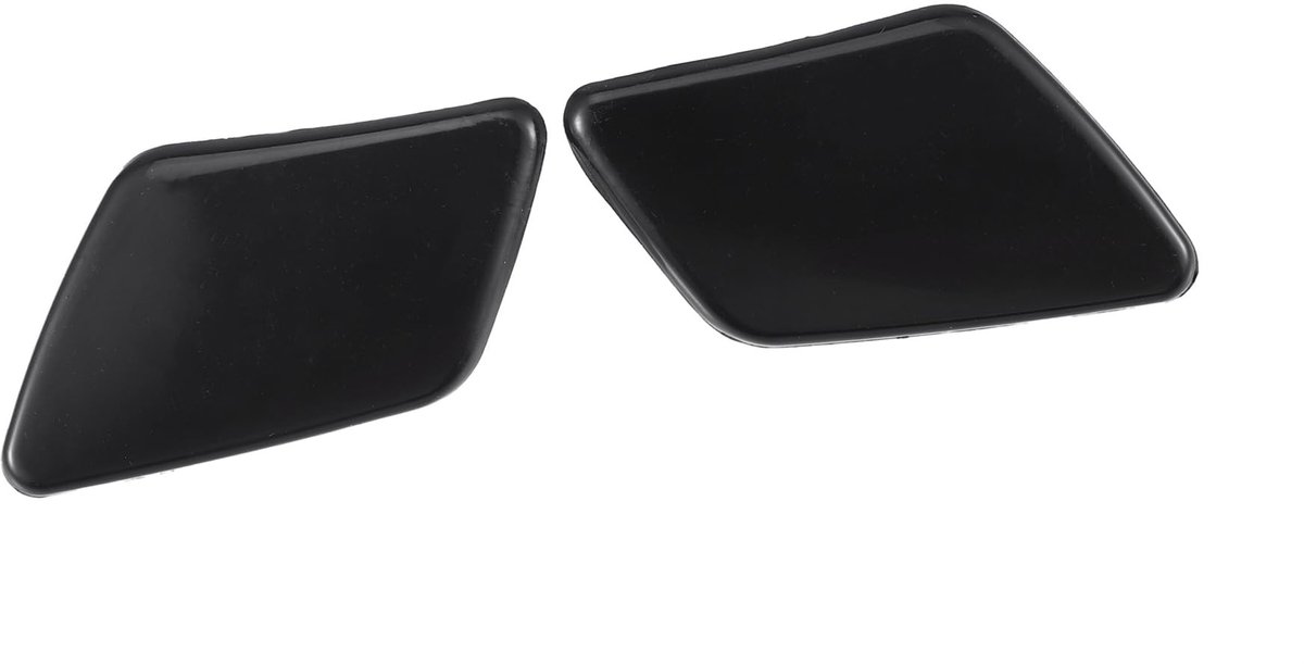 Dailygoods- Sluitring - 2 Stuks - Bumper Sluitring Cover - Duurzaam Plastic - Flexibel - Geschikt voor Volvo S40 - OE-nummer 39991799/39991798 - Koplampen Sproeier Afdekking
