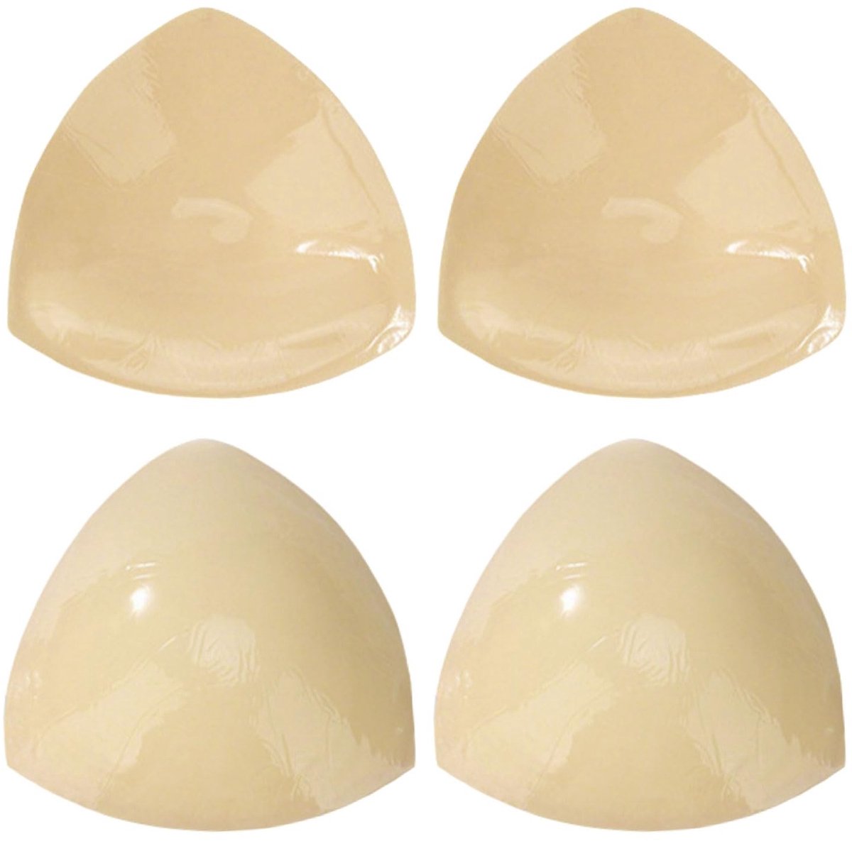 Dailygoods- Beha-pads Zelfklevend - Push-up Beha-bekleding - Afneembaar - 2 Paar - Maat B - Hoogwaardig Nylon - Bh-inzetstukken