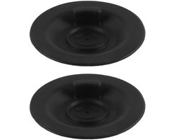 Dailygoods- Espresso Reinigingsschijf 54mm - 2-Pack - Compatibel met BES810BSS/BES840XL/BES878BSS - Siliconen - Regelmatig Onderhoud - Afvoergat Ontwerp
