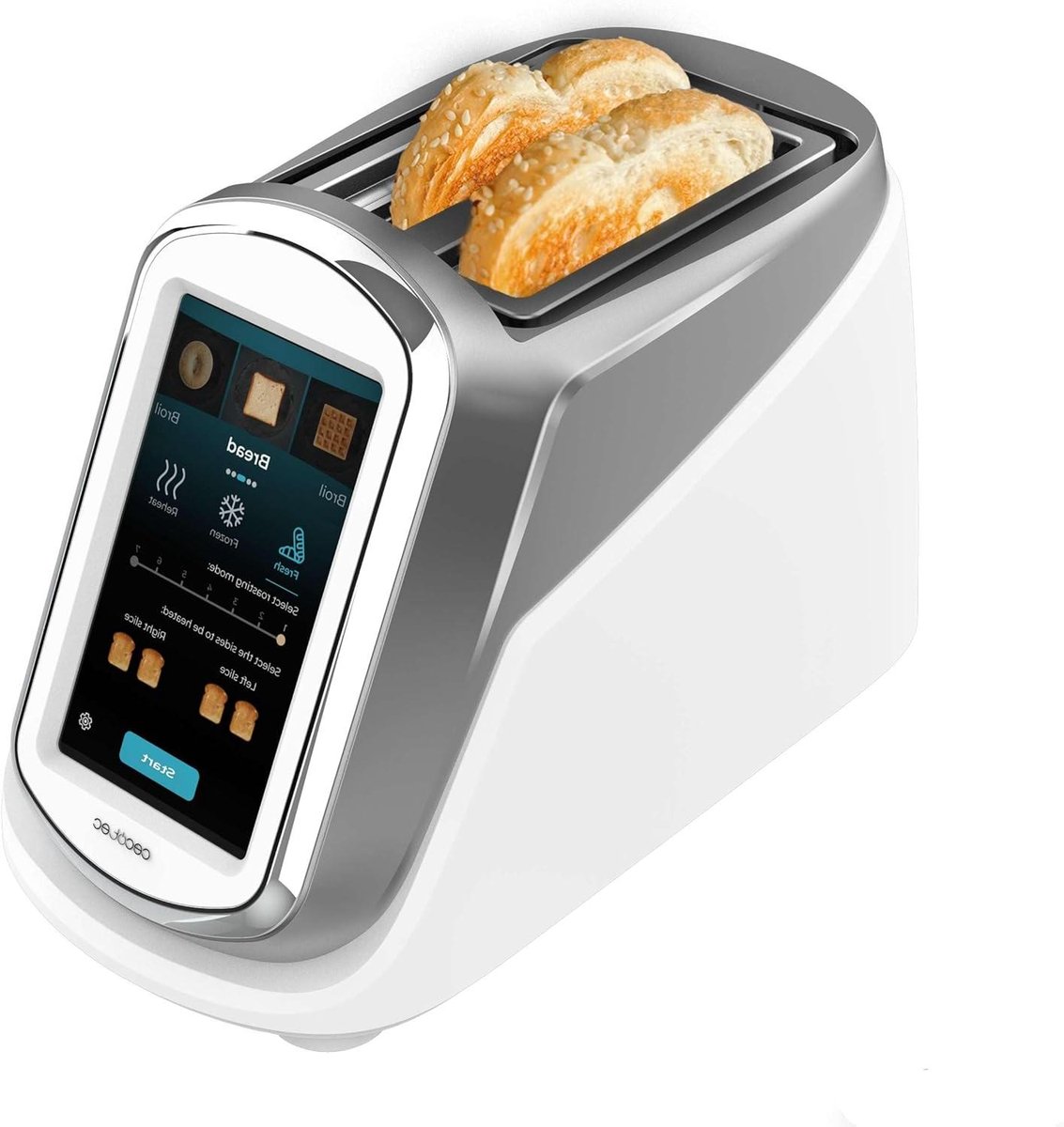 Verticale Broodrooster - Dubbele Broodrooster - Brood Roosteren - LCD Touchscreen - 35.6 cm x 18.8 cm x 24 cm