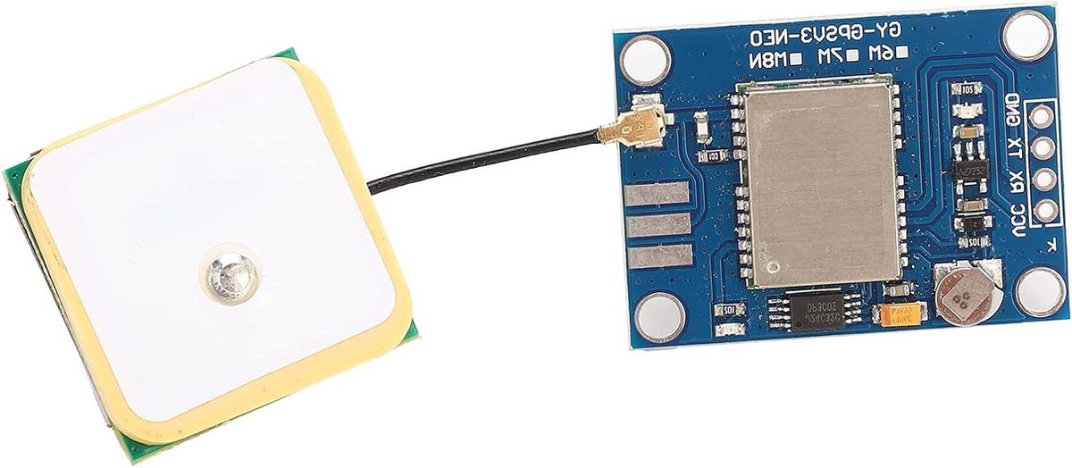 GPS Module - GNSS Ontvanger - Drone Besturing - Hoge Gevoeligheid - 12 x 8 x 2 cm - Zwart