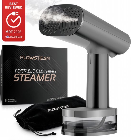 FLOWSTEAM® Luxe Kledingstomer - Matte Gray Editon
