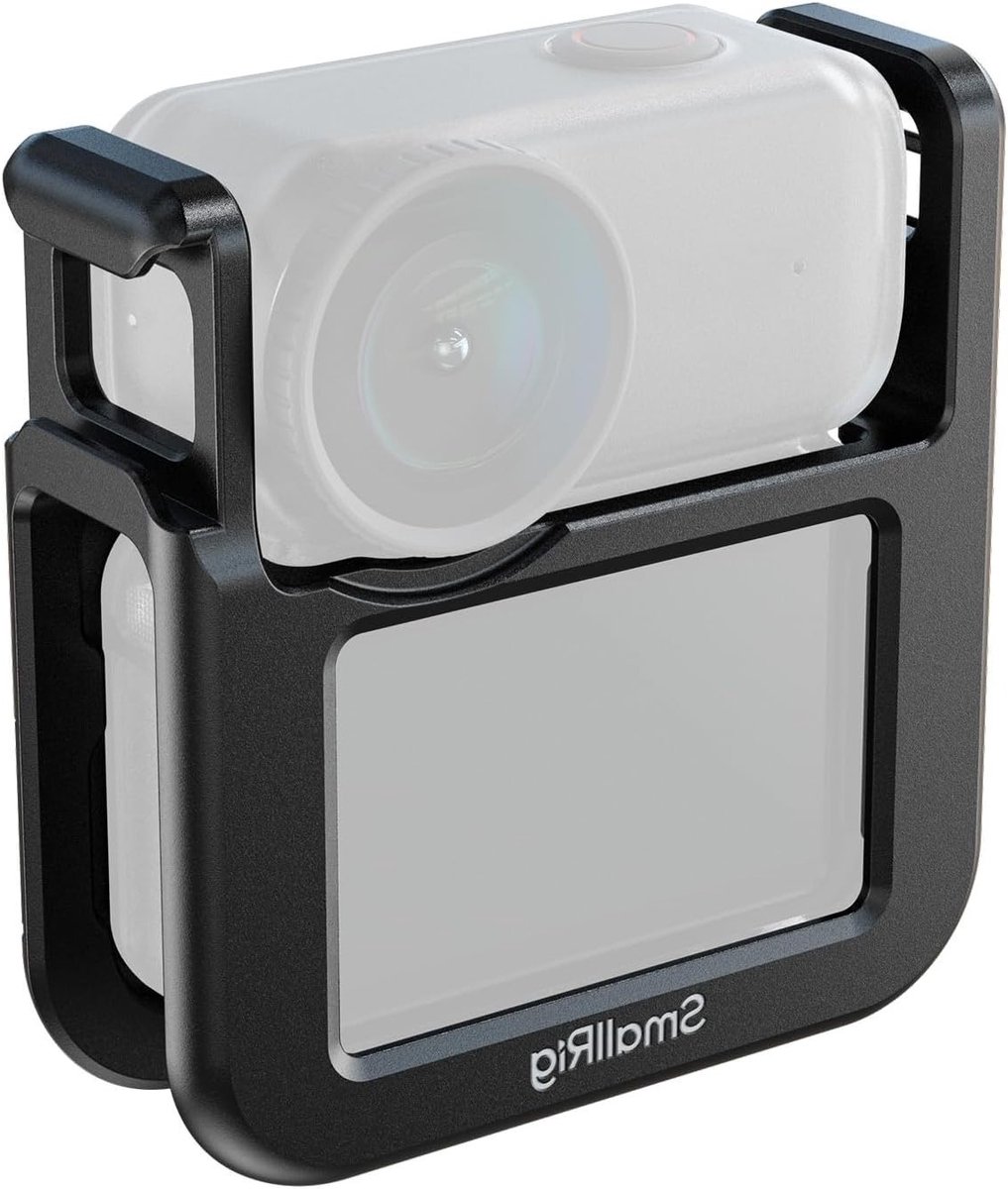 Half Cage voor DJI Osmo Nano met 1/4"-20 Draadgat, Snelle Bevestiging en Koudschuifmontage voor Videoproductie en Fotografie - 5764