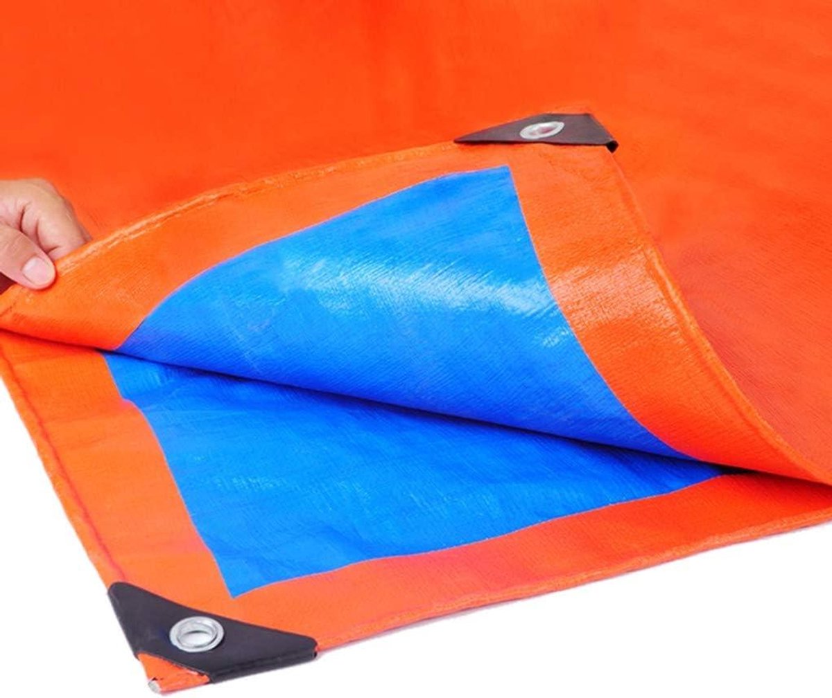 Waterdicht Zeil - Heavy Duty Dekzeil - Outdoor Bescherming - Versterkte Randen - 160 G/M2 - Oranje