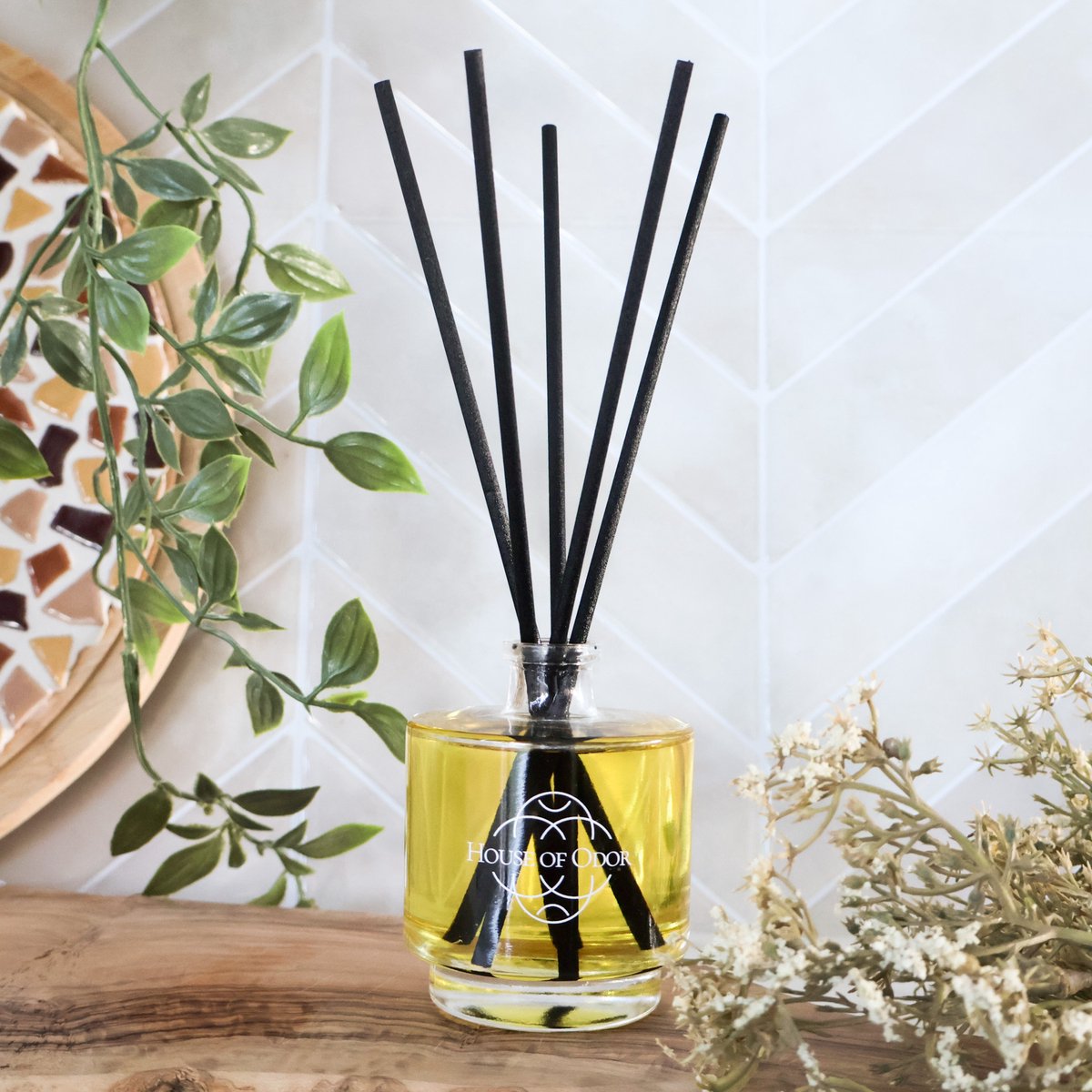 House of Odor - Geurstokjes - Vanilla Sandalwood - Geniet maandenlang van een geurend huis!