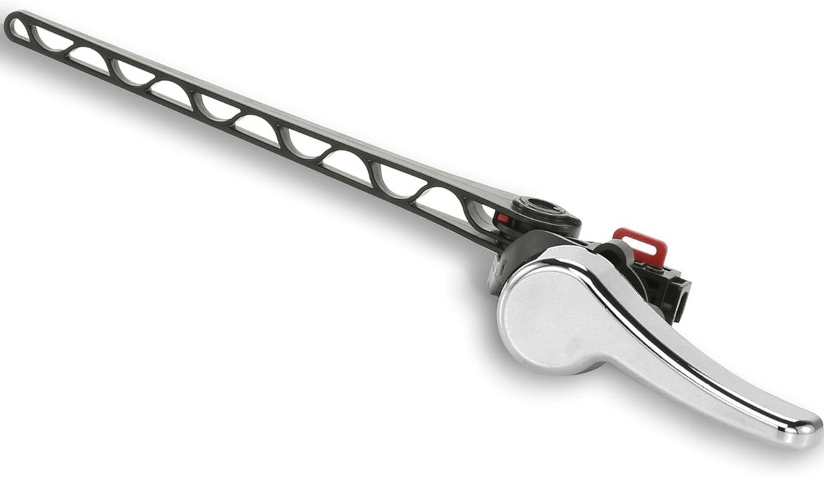 Toilet Spoelhendel - Reservedeel - Badkamer Reparatie - Universele Pasvorm - 2 inch - Chroom