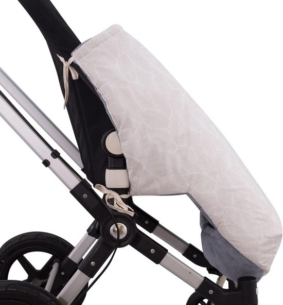 Babyvoetenzak - Kinderwagen zak - Warmte buiten - Extra zacht fleece - 80 cm - Bloom — afbeelding 4