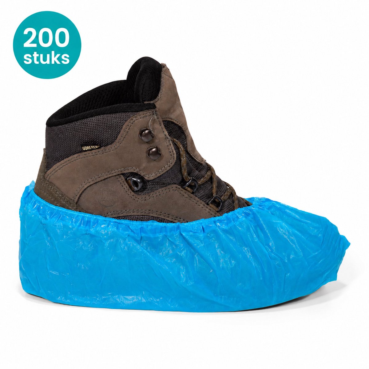 Nesto's® Schoenhoesjes - Waterdicht - Schoenovertrek - Overschoenen - Shoe Cover - Wegwerp - Blauw - 200 Stuks