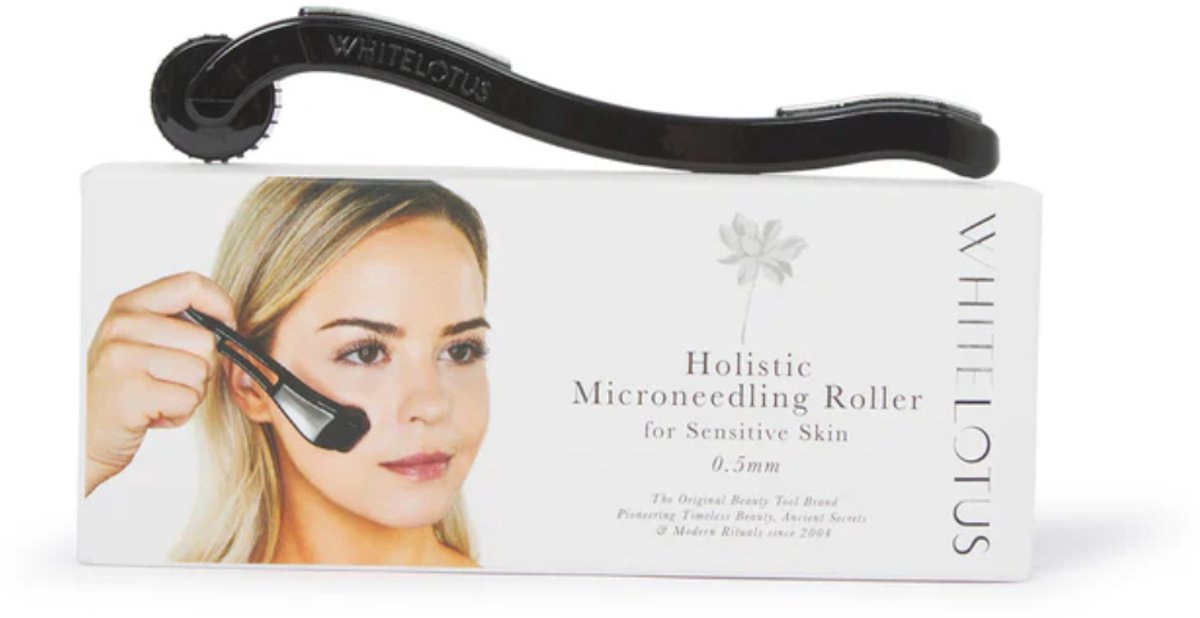 White Lotus Sensitive Skin Microneedling Roller 0,5mm