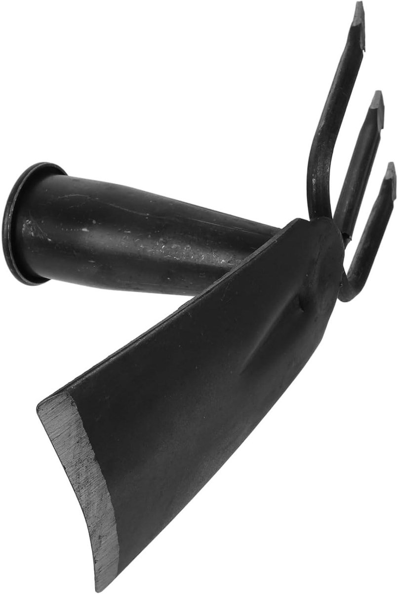 Tuin Schoffel - Wieden Gereedschap - Onkruid Verwijderen - Efficiënte Grasverwijdering - 20.5 cm - Zwart