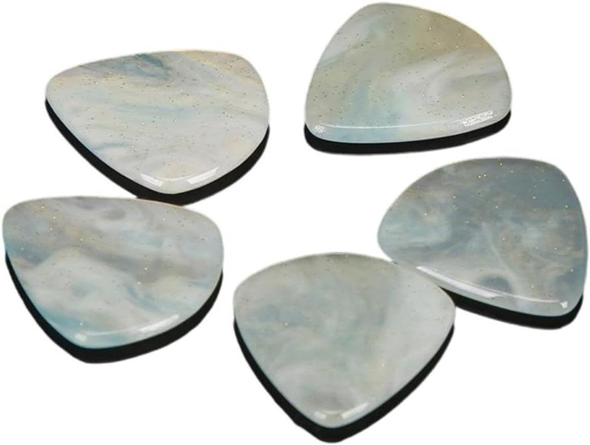 Gitaar Plectrums - Plectrums Hars - Snel Spelen - Ergonomische Grip - ca. 26 x 26 cm - Kleurrijk