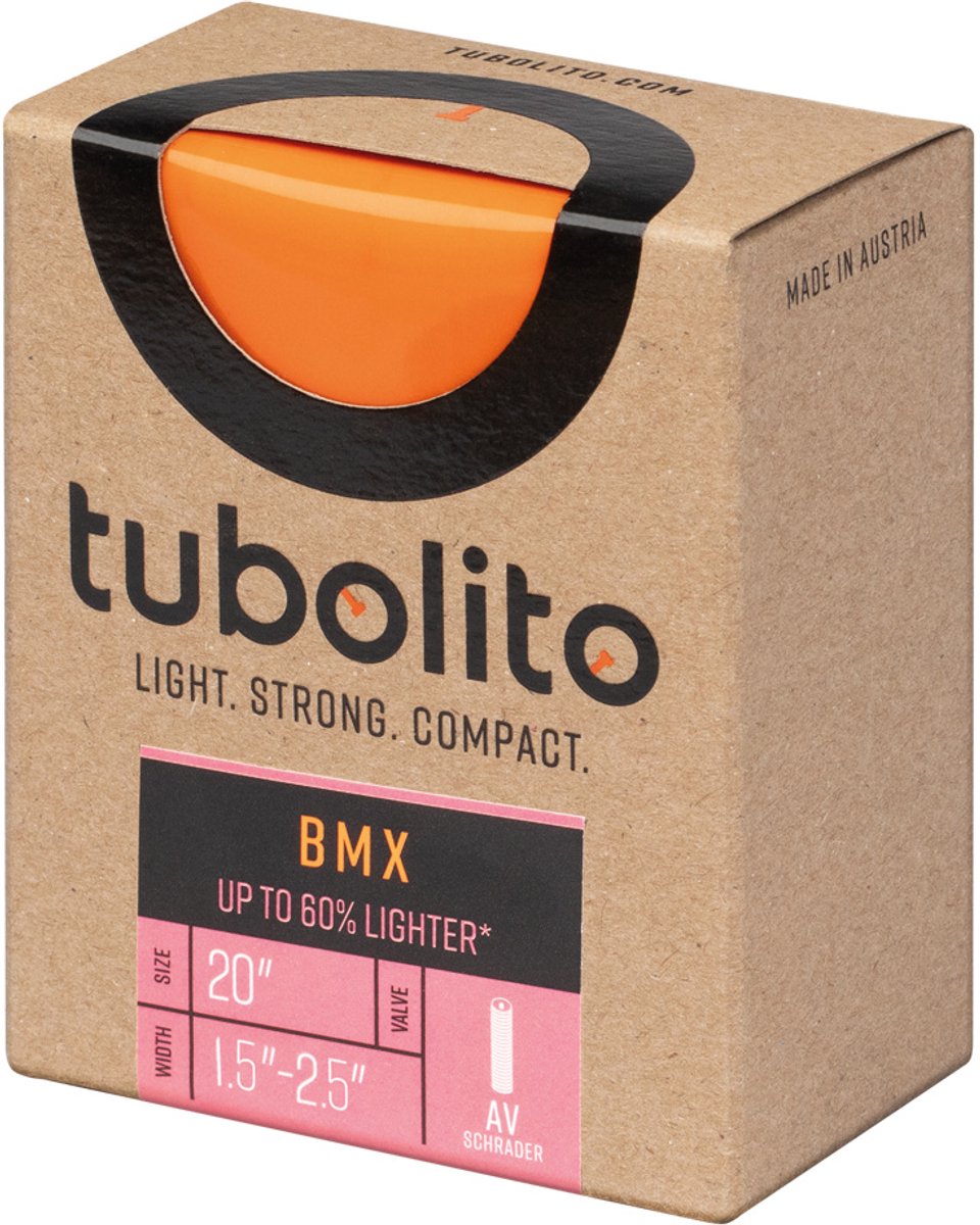 Binnenband Tubolito Bmx 20 1-1/8-1-3/8-sv - galuskový