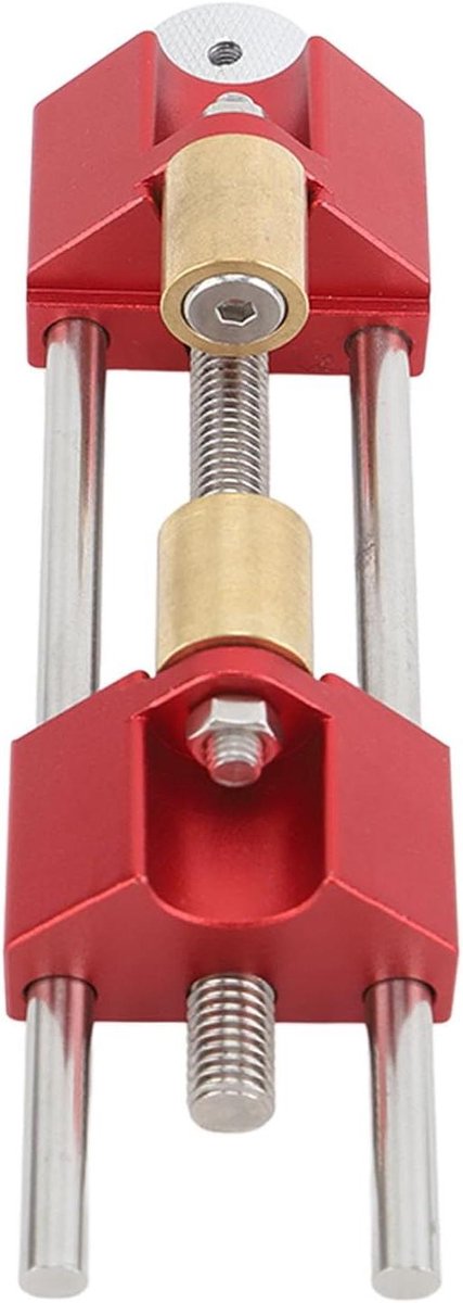 Beitel Slijpgeleider - Honinggeleider Jig - Houtbewerking Scherpen - Aluminiumlegering Constructie - 18 x 7 x 5 cm - Zilver